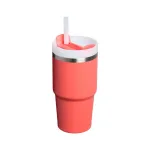 Stanley Quencher Flowstate H2.0 Travel Tumbler 0.59L – Hot Coral
