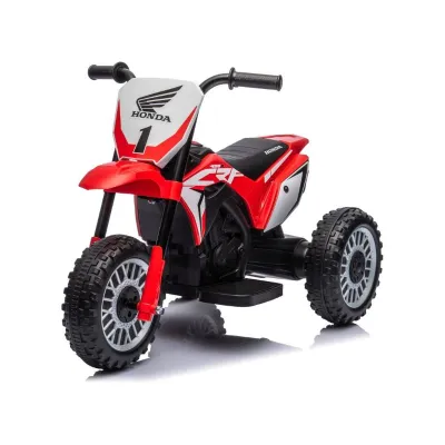 Prince Toys Licensed Honda Mini 6V Motorcycle, Red