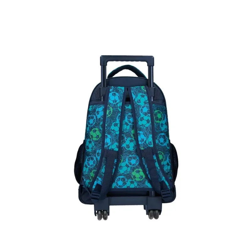 Roll Road Gol wheeled backpack with double compartment and side pockets