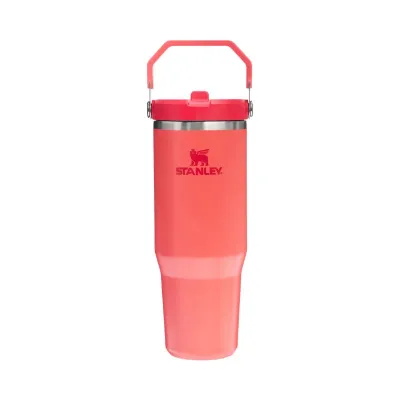 Stanley IceFlow Flip Straw Tumbler 0.89L – Hot Coral