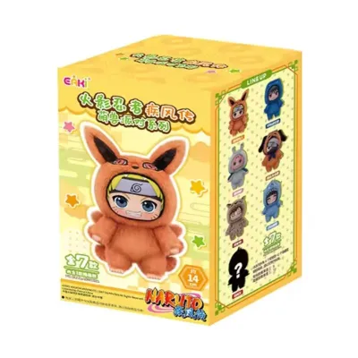 New EAKI Naruto Blind Box Shippuden Party Series Stuffed Plush Collection