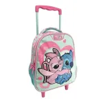Kindergarten Trolley Backpack  2 Cases Stitch & Ange