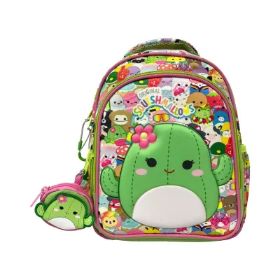 Gim Kindergarten Backpack  Squishmallows - Cactus