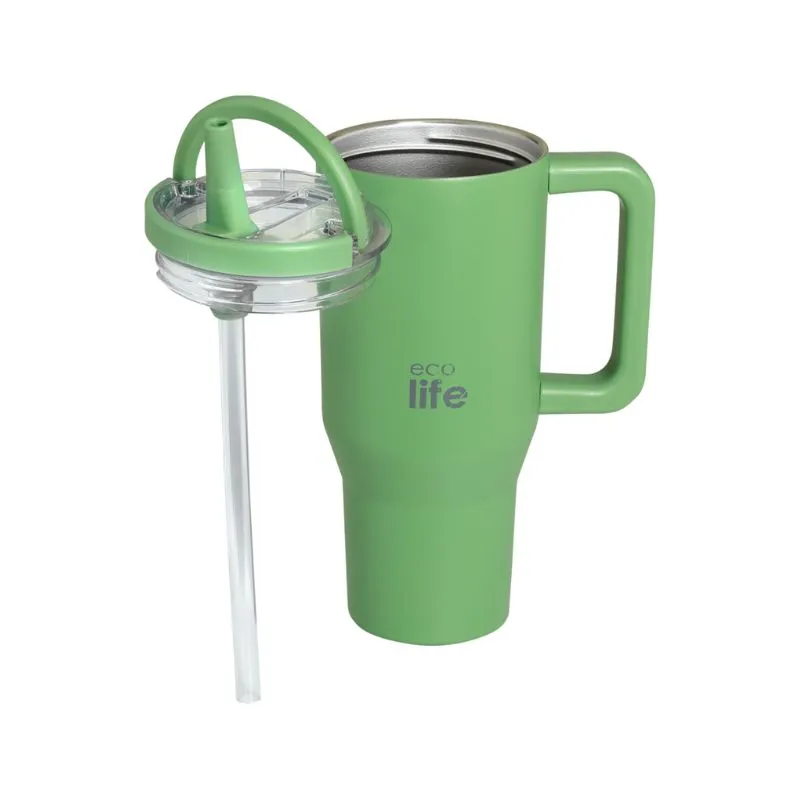 Ecolife Green Tea 900ml (2Handles Lid)