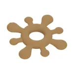FreeOn Silicone teethers, ocker