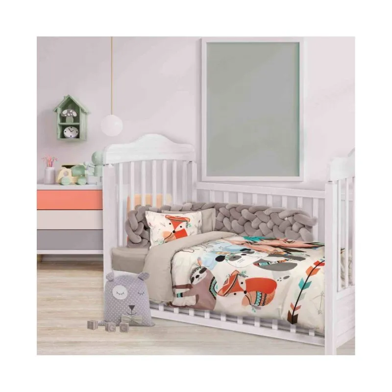 Das Baby Cot Sheet Set Smile 125x170