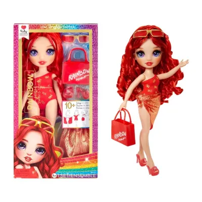 Rainbow High Swim & Style Ruby Fashion Doll