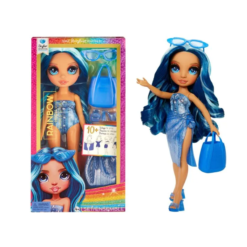 Rainbow High Swim & Style Skyler Blue