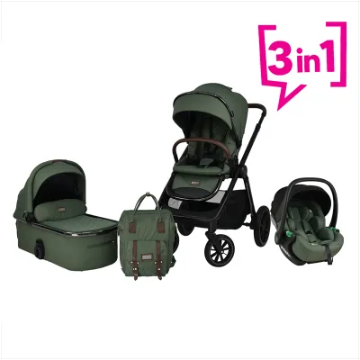 Bebe Stars Modular System Mythos 3in1 Forest Green