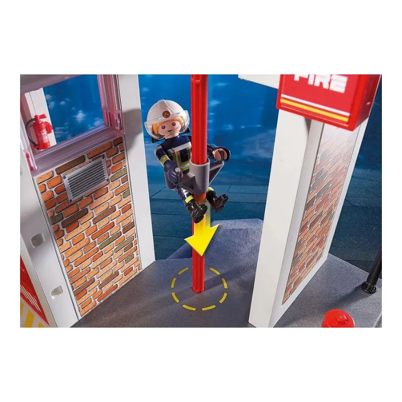 Playmobil City Action , Fire Station with Fire Alarm