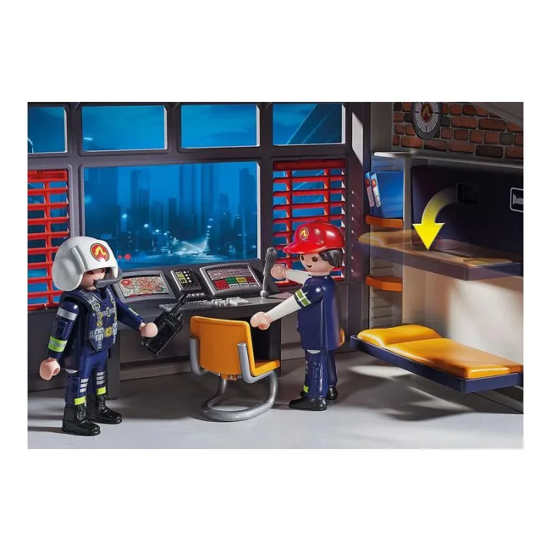 Playmobil City Action , Fire Station with Fire Alarm