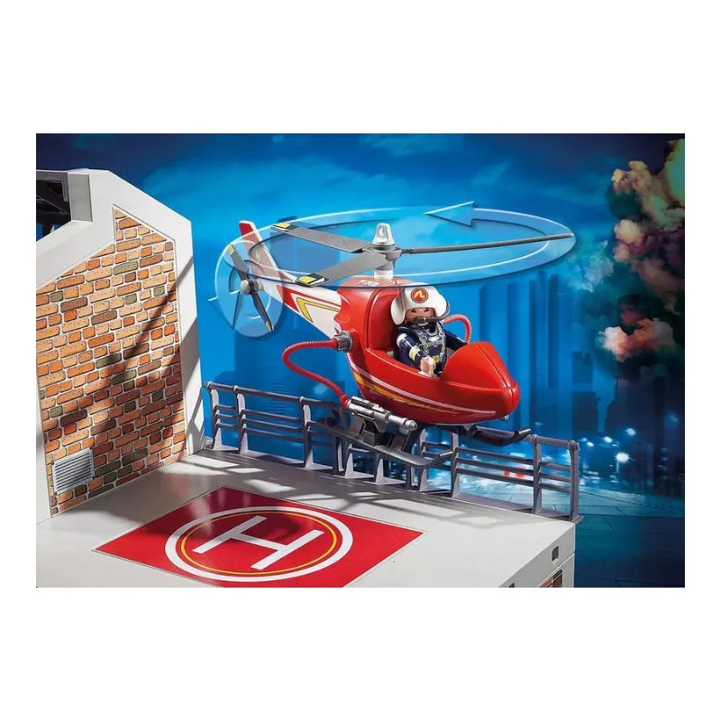 Playmobil City Action , Fire Station with Fire Alarm