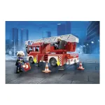 Playmobil City Action , Fire Ladder Unit Playset