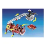 Playmobil City Action , Fire Ladder Unit Playset