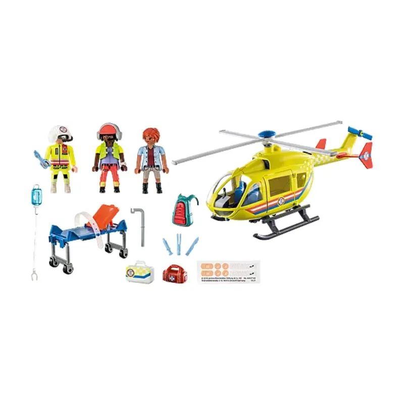 Playmobil City Life Medical Helicopter