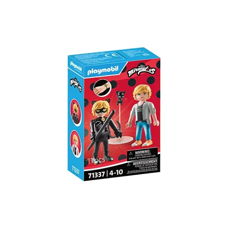 Playmobil Miraculous: Adrien & Cat Noir