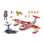 Playmobil City Action Firefighting plane with extinguishing function