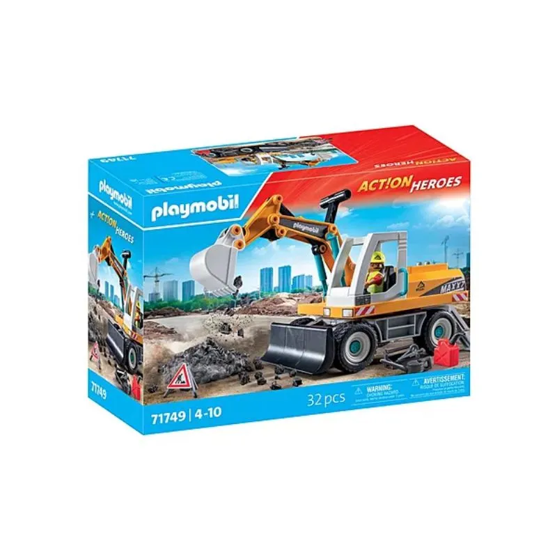 Playmobil City Action Large Excavator