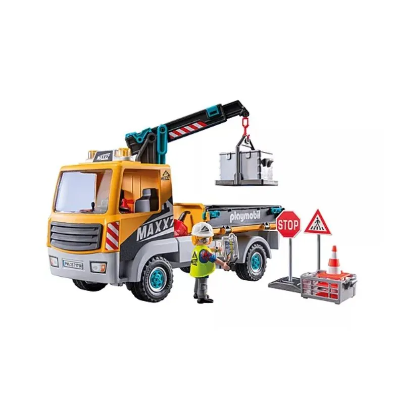 Playmobil City Action Construction Truck with Crane