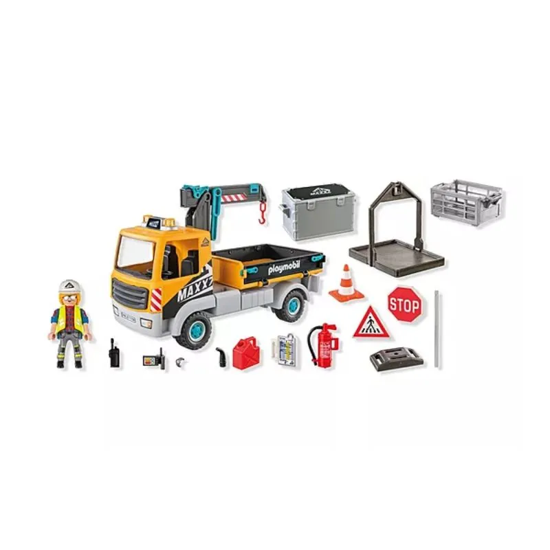 Playmobil City Action Construction Truck with Crane