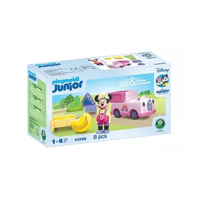 Playmobil Junior & Disney: Minnie Mouse's Fruit Transporter with Sorting Fun