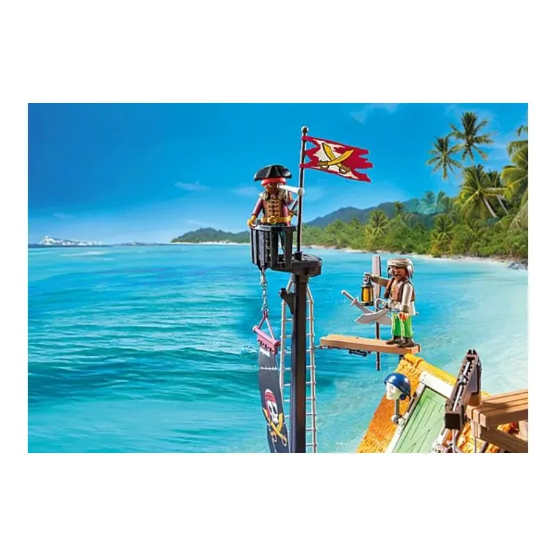 Playmobil Pirate harbor with pirate prison