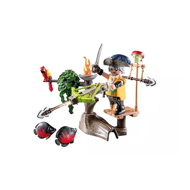 Playmobil Pirate with ballista