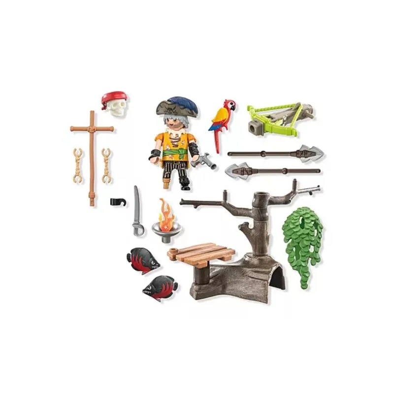 Playmobil Pirate with ballista