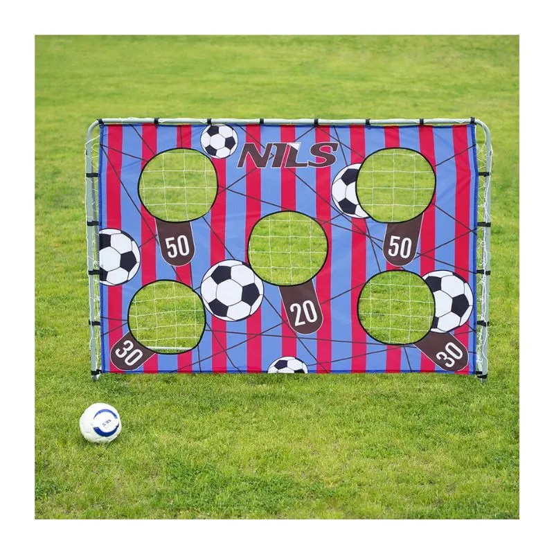 Nils 2in1 Soccer Goal with Net and Target Panel