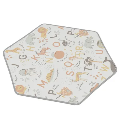 Bebe Stars Double-sided activity mat Hexagon 135x135x1cm