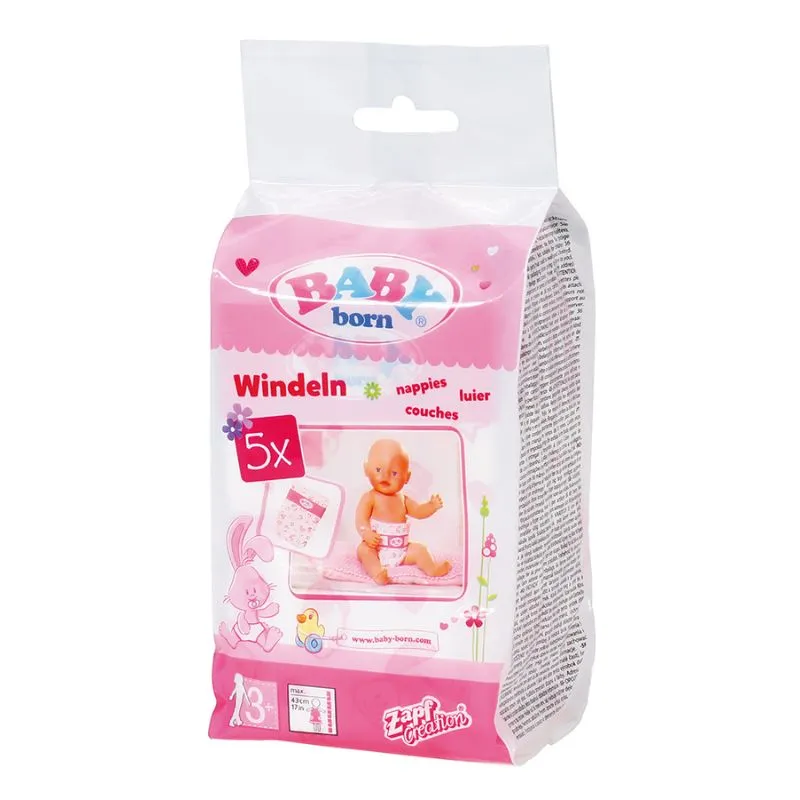 Baby Born Diaper with Drawings
