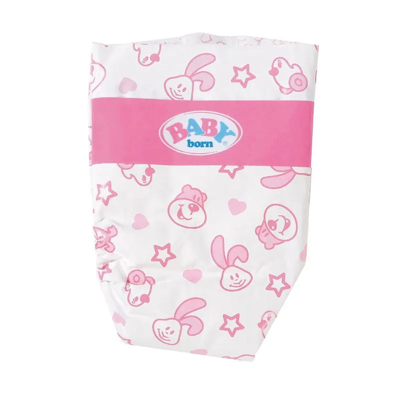Baby Born Diaper with Drawings