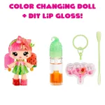 Yummiland Lip Gloss Doll: Mystery Color Change - Poppy Melonberry