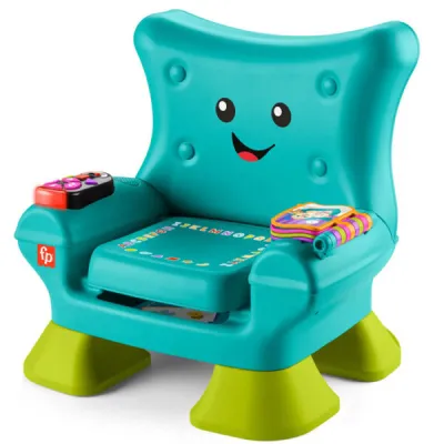 Fisher-Price Toddler Learning Toy Laugh & Learn Smart Stages Chair with Music Lights & Activities