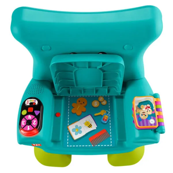 Fisher-Price Toddler Learning Toy Laugh & Learn Smart Stages Chair with Music Lights & Activities