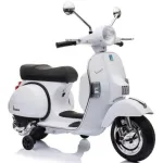 Vespa 12V Ride On Children’s Electric Bike (white)