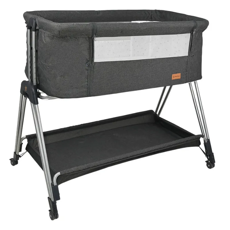 Bebe Stars Baby Cot Pearl Graphite