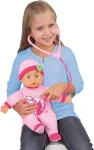 Bayer Design Dolls Doctor Set Doll With 24 Baby Sounds 33cm