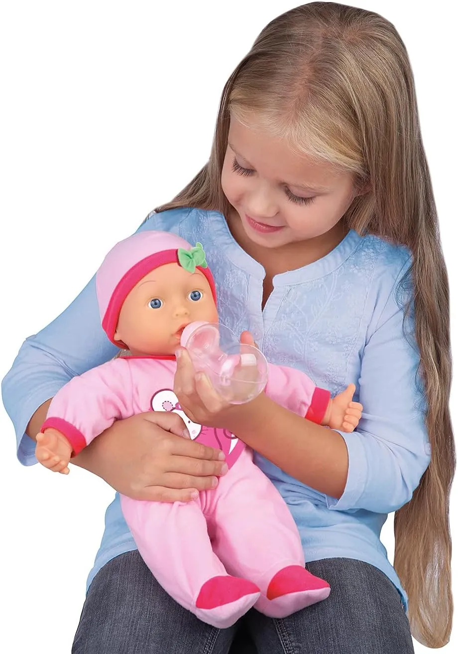 Bayer Design Dolls Doctor Set Doll With 24 Baby Sounds 33cm