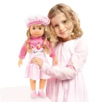 Bayer Charlene Dolls Unicorn With Laugh & Kiss Sound, Baby Doll Playset