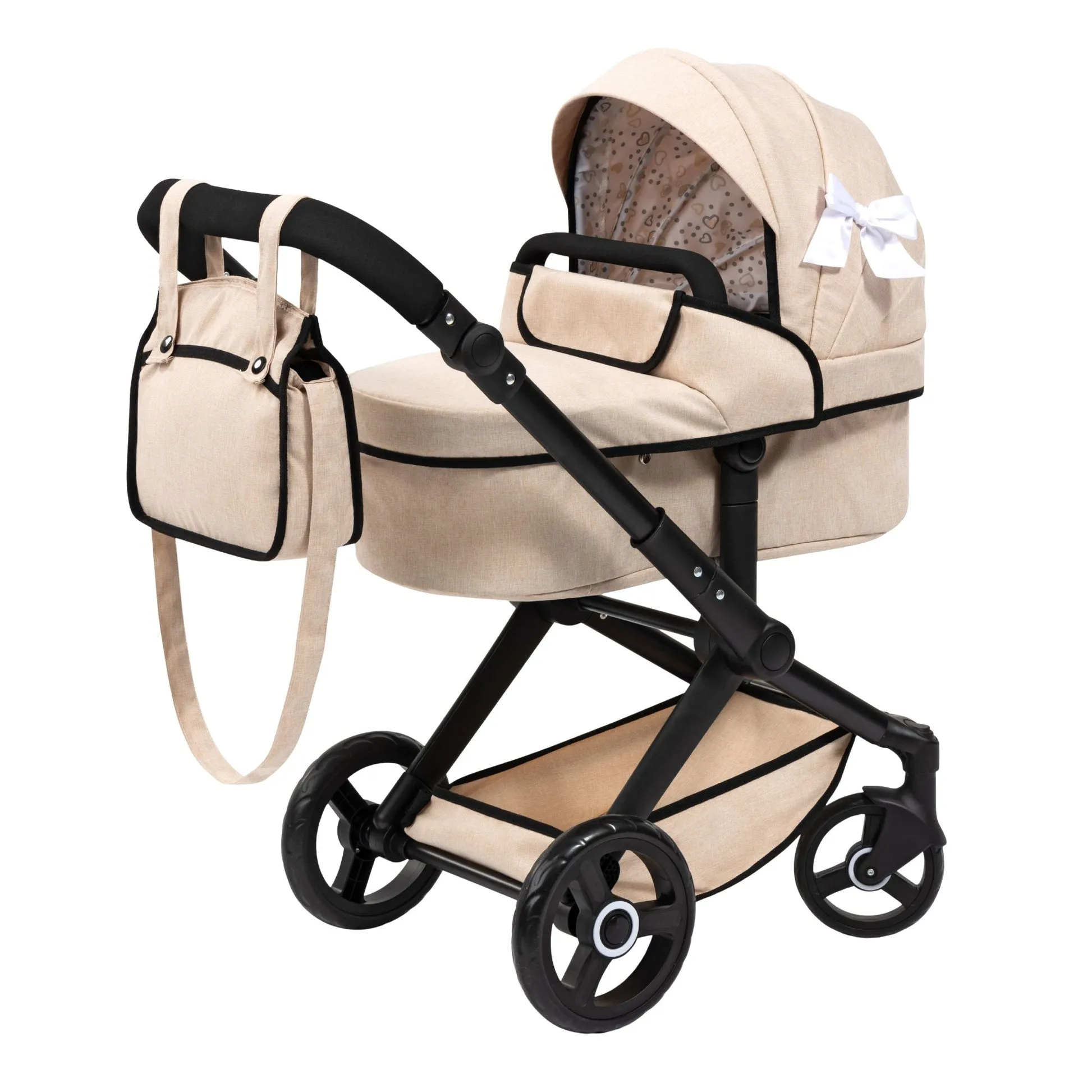 Bayer Design Dolls Xeo Compact Doll Pram Beige