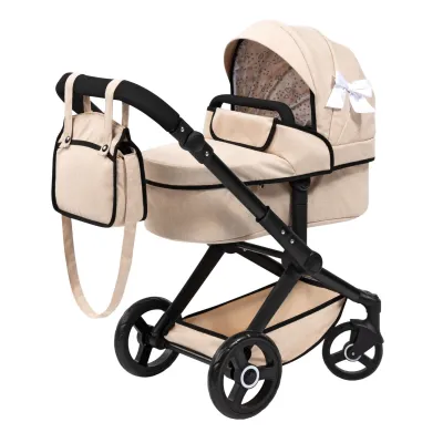 Bayer Design Dolls Xeo Compact Doll Pram Beige