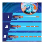 Nerf Loadout Galactic Commander Blaster and 48 N1 Darts