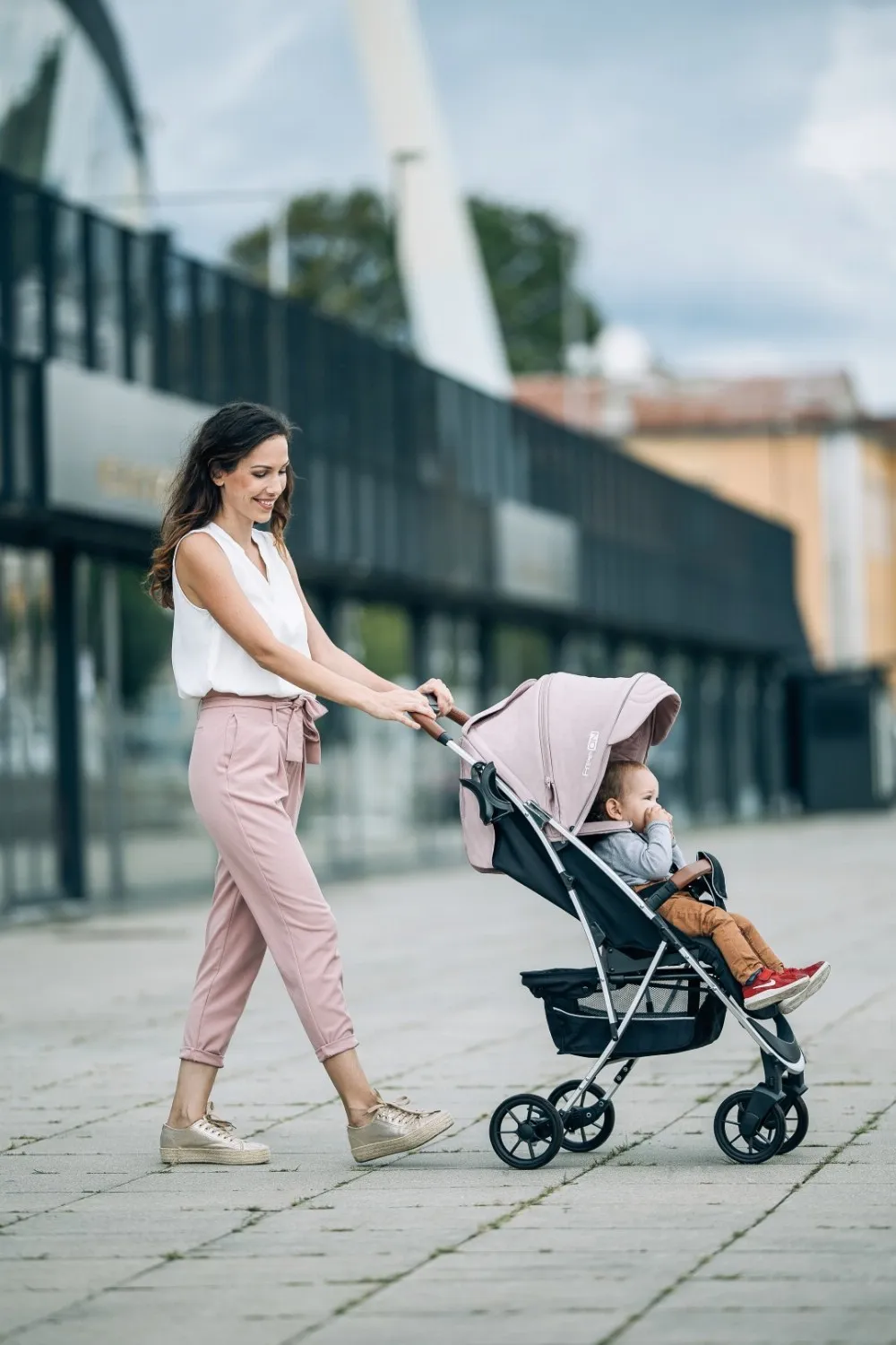 FreeOn Stroller Lux Premium grey/black