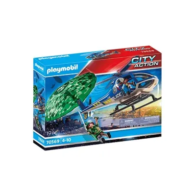 Playmobil City Action Police Parachute Search