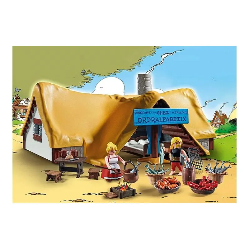 Playmobil Asterix The Fisherman's Hut Alphabetix
