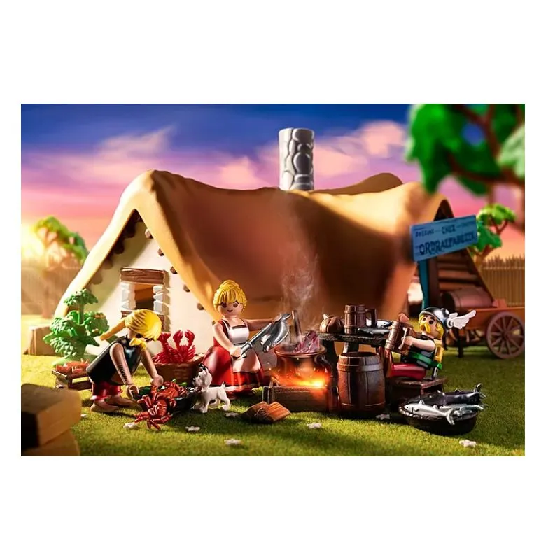 Playmobil Asterix The Fisherman's Hut Alphabetix