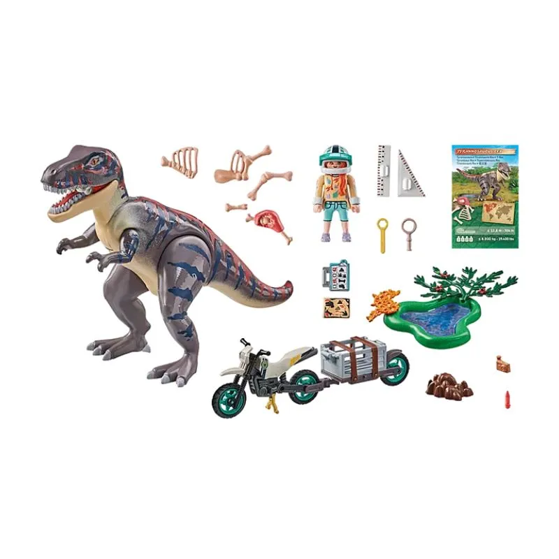 Playmobil Dinos T-Rex trace path