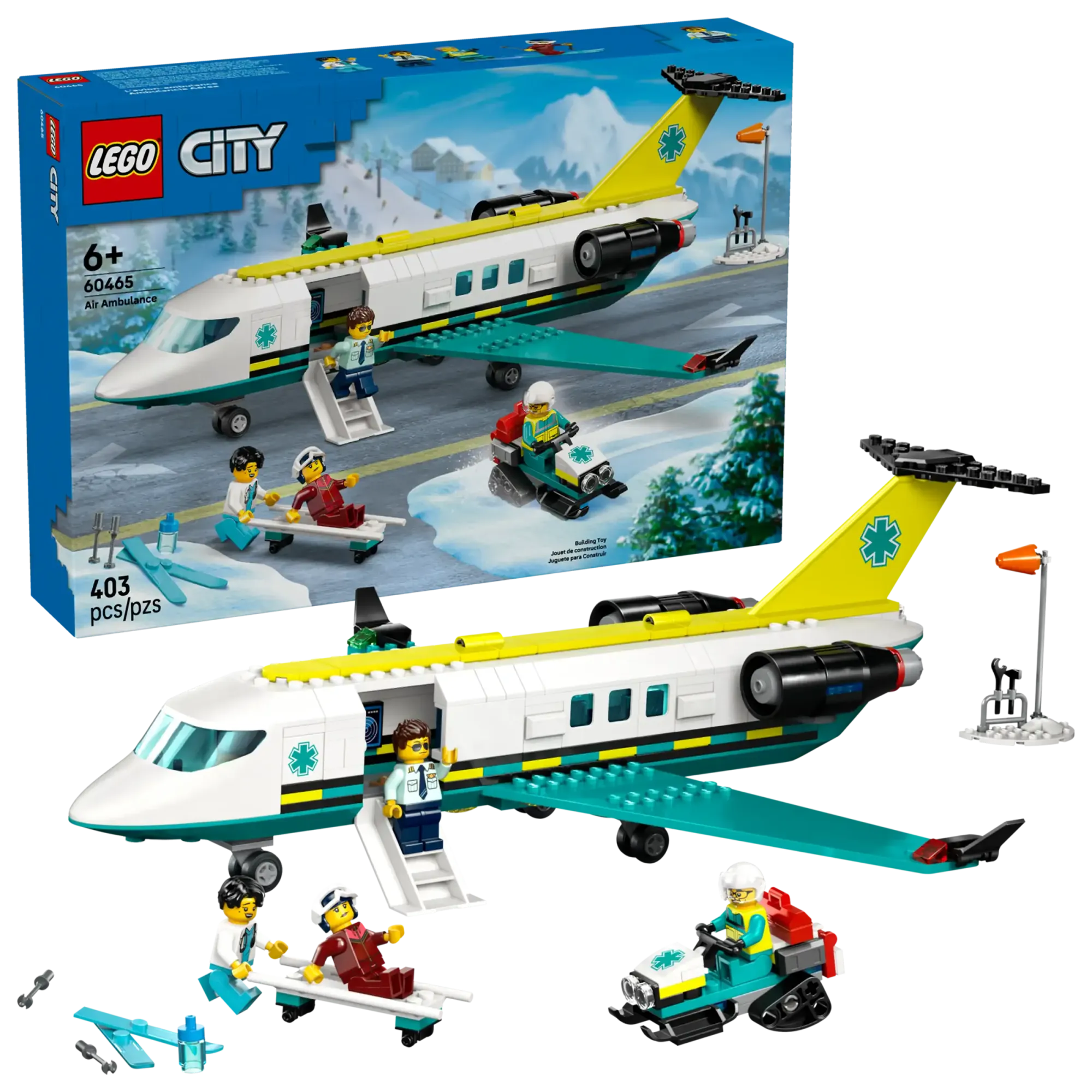 LEGO City: Emergency Air Ambulance Plane (60465)