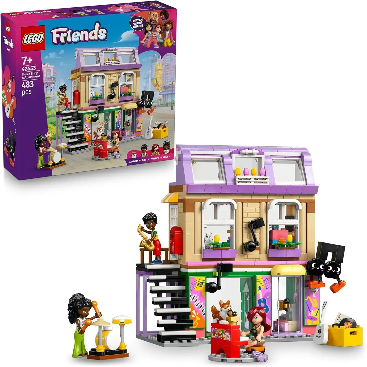LEGO Friends: Music Store & Apartment (42653)